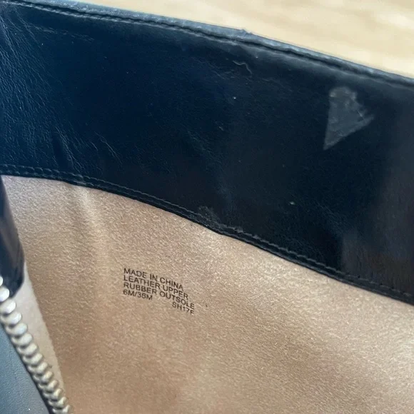 michael KORS Ryan Leather Black Riding Knee Boots - Picture 14 of 14